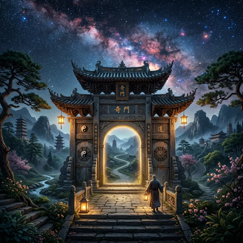Qi Men, Mystical Gates of Ancient Wisdom Qi Men, Mystical Gates of Ancient Wisdom