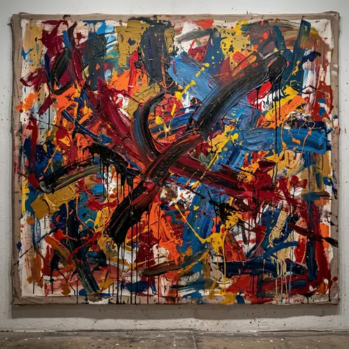 Invigorated Abstract Expressionism Art