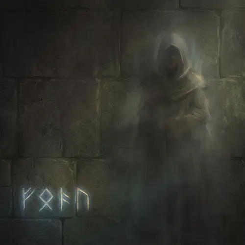 Subtle and Minimalist Dungeons & Dragons Character Wallpaper