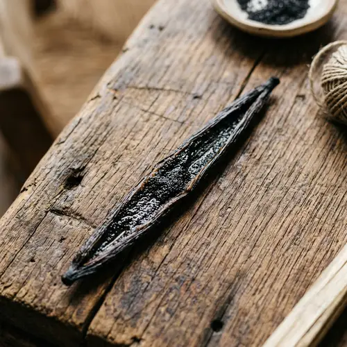 Madagascar Vanilla Bean | Dark Brown Pod & Black Seeds