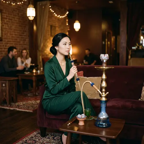 Elegant Hookah Lounge Experience