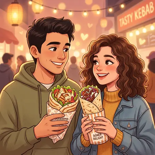 Romantic Shawarma and Doner Avatars