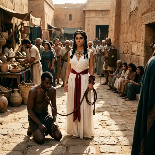 Cleopatra in Thebes: Power and Humiliation