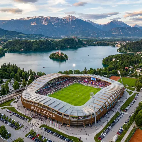 New Football Stadium in Bled