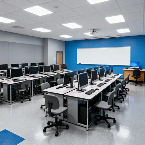 Modern Computer Lab for 20 Students