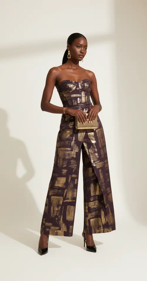 Wedding Outfit Ideas: Jumpsuit & Dress Combinations