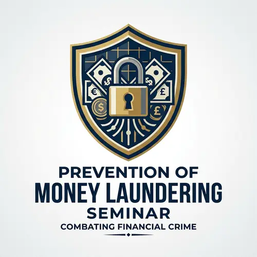 Prevention of Money Laundering Seminar Logo Design