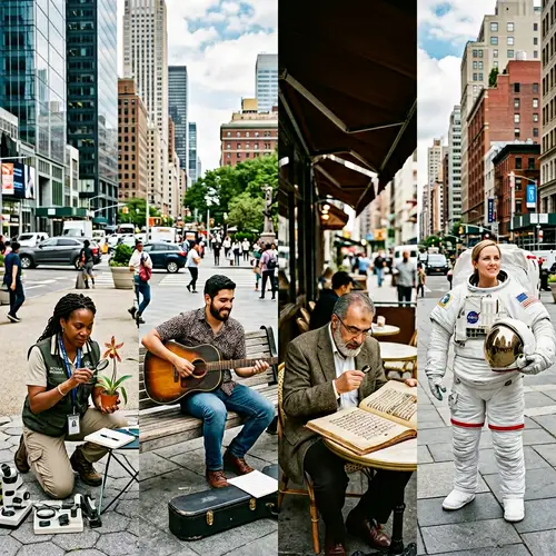 Diverse Professionals in a Vibrant World | Expertise & Ethnic Diversity