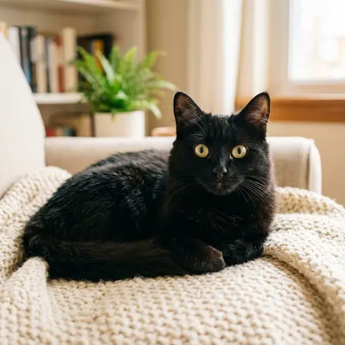 Cute Black Cat - Find Your Perfect Companion