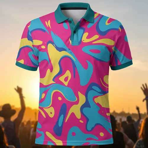 Festival Polo Shirt Design Ideas