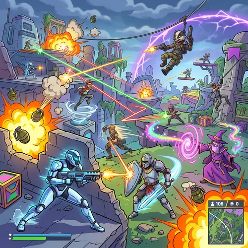 Epic Fortnite Killing Spree Battle Royale