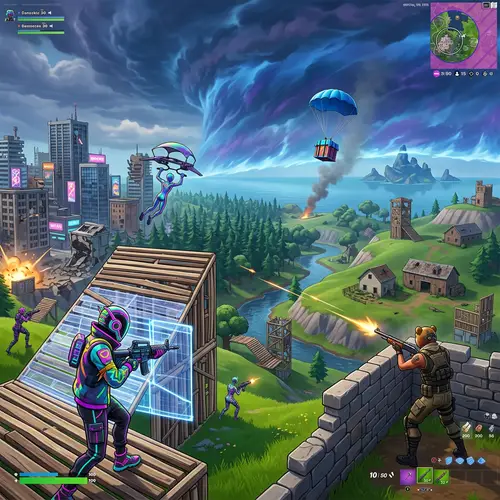 Epic Fortnite Battles: Strategies & Skins Revealed