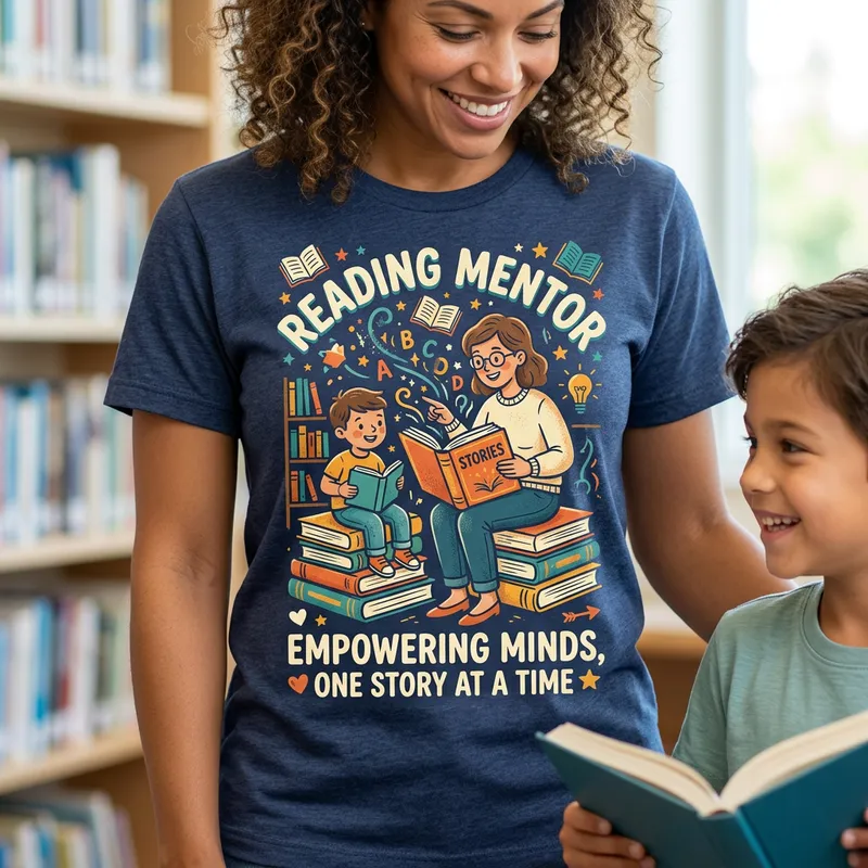 T-Shirt Design for Reading Mentors