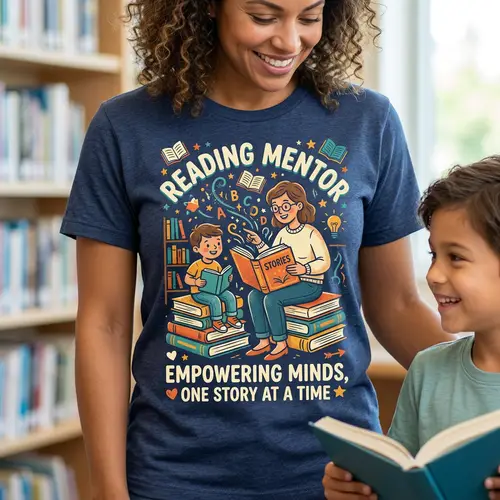 T-Shirt Design for Reading Mentors