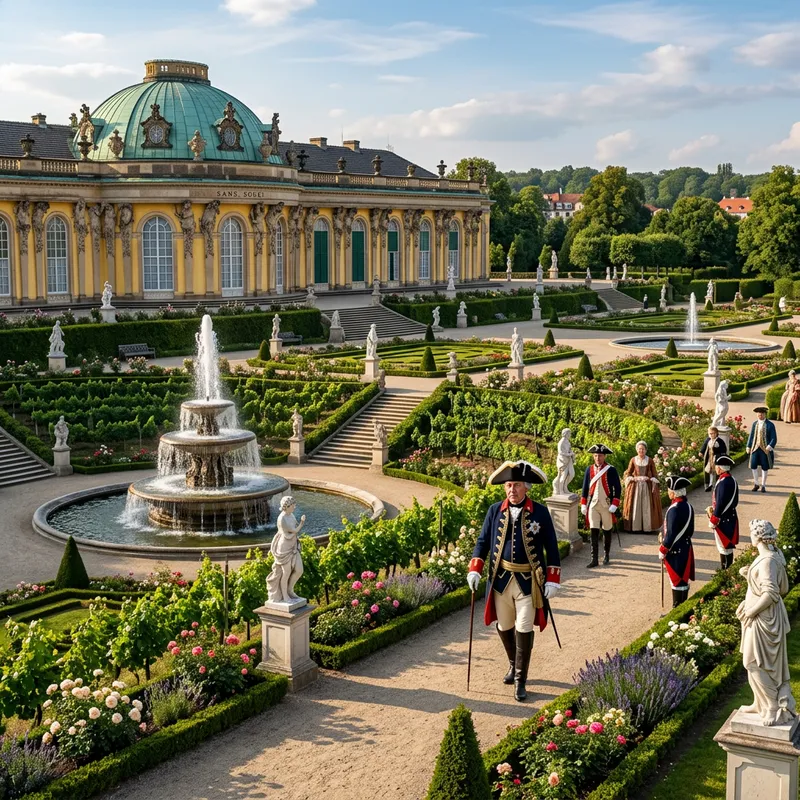 Sanssouci Palace in Prussia | Frederick the Great's Reign Imagined