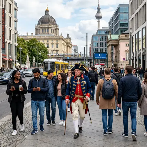 Imagining Berlin Today with Frederick the Great | Historical & Modern Fusion