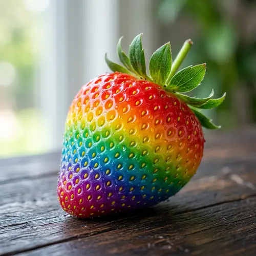 Rainbow Strawberry: Enchanting and Delightful Fruit
