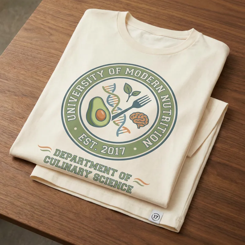 Modern Nutrition University T-Shirt Design