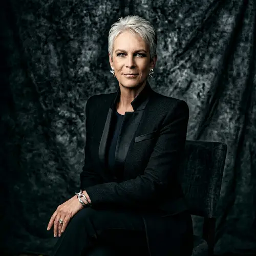 Jamie Lee Curtis Celebrity Portrait in High Fashion