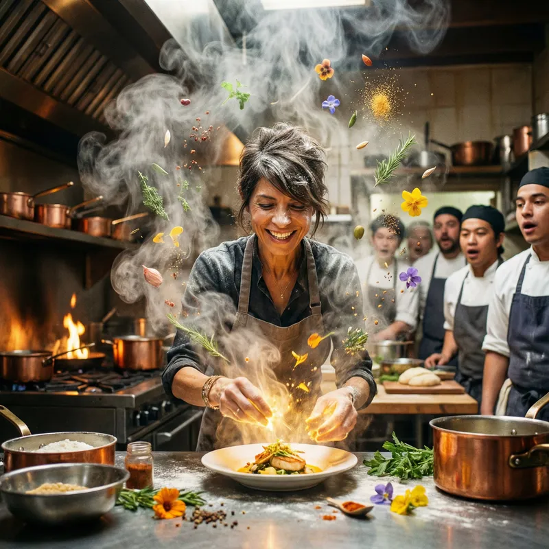 Extraordinary Chef Creating Magic in the Kitchen