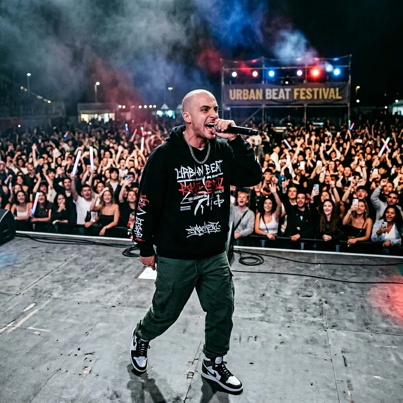 Vasily Vakulenko | Powerful Rapper Entertaining Fans Live