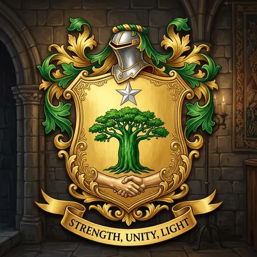 Amouzouvi Family Crest: Strength and Unity