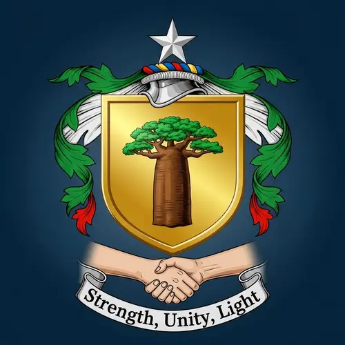 Amouzouvi Family Crest: Strength and Unity