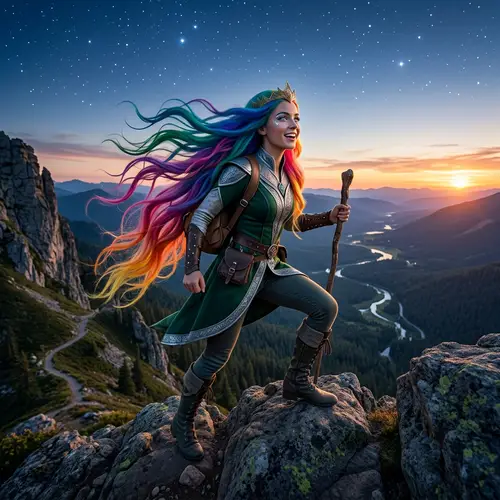 Princess Arella | Rainbow Hair & Adventure Passion