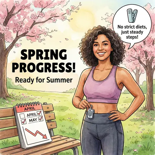 Safe Weight Loss with Clip for a Happy Woman | Spring to Summer Prep