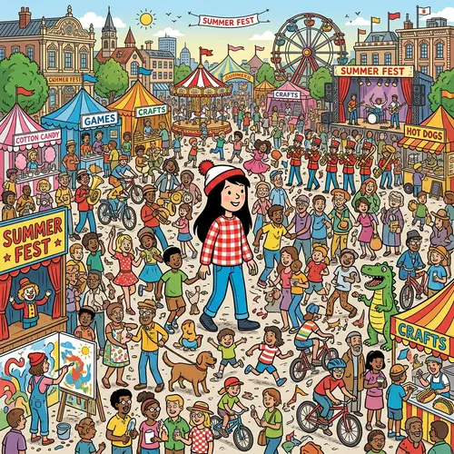Find Waldo-Inspired Crowd Fun!