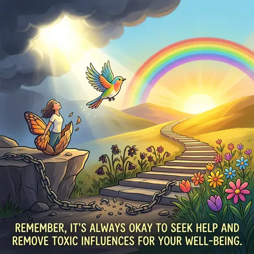 Freedom from Toxic Relationship | Symbolic Elements of Liberation