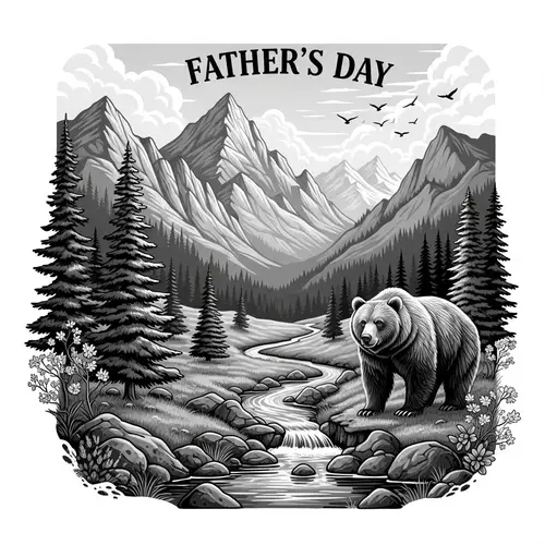 Awesome Father's Day Artwork Featuring Nature