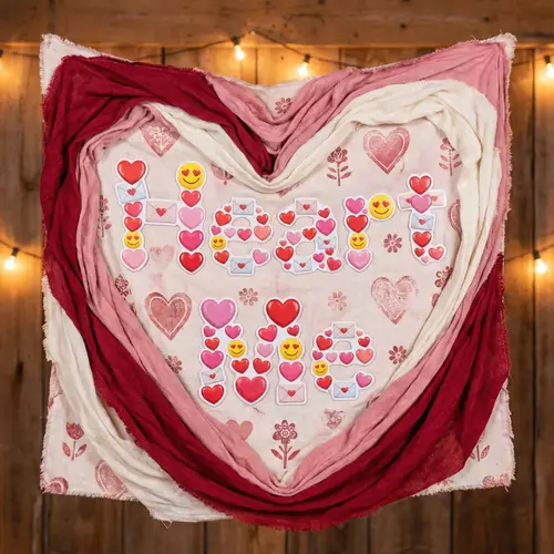 Romantic Valentine's Day Banner - Heart Me Celebration