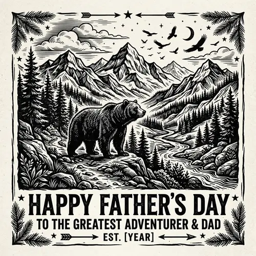 Awesome Father's Day Artwork Featuring Nature