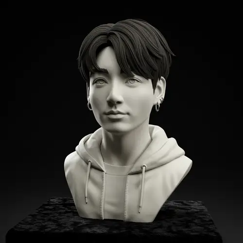 BTS Cooky Bust: Perfect Fan Artwork