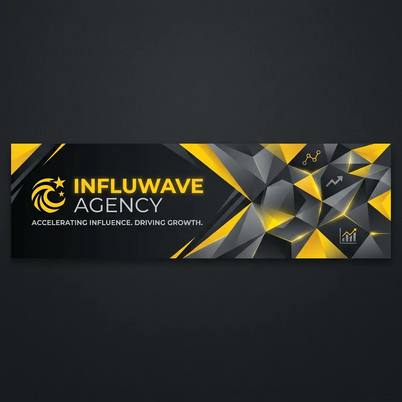 Custom LinkedIn Profile Background Design | Influwave Agency