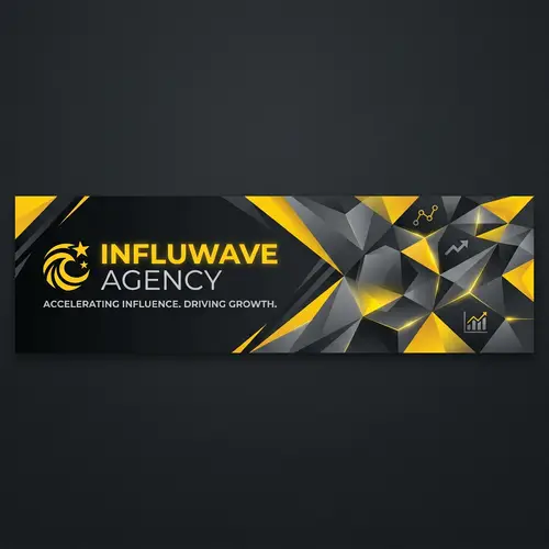 Professional LinkedIn Profile Background Design | Influwave Agency