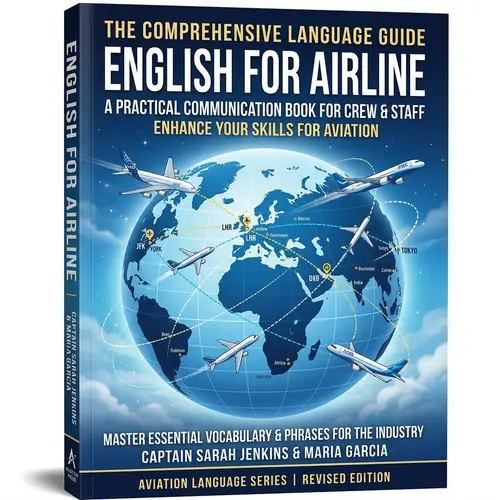 English for Airline | Guide for Airline Staff | Book Cover