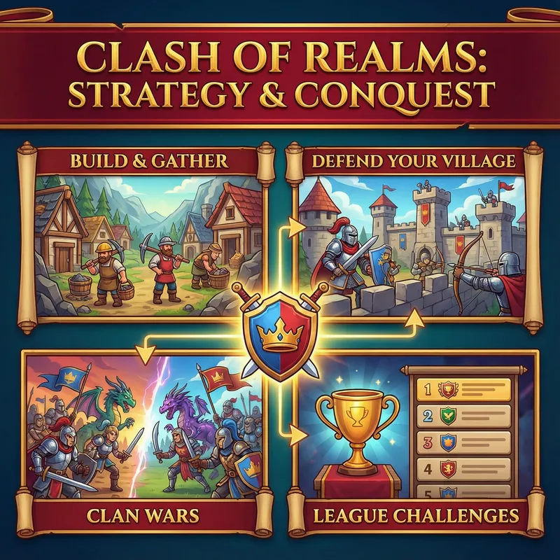 Clash of Clans Banner | Medieval Strategy Game Clash of Clans Banner | Medieval Strategy Game