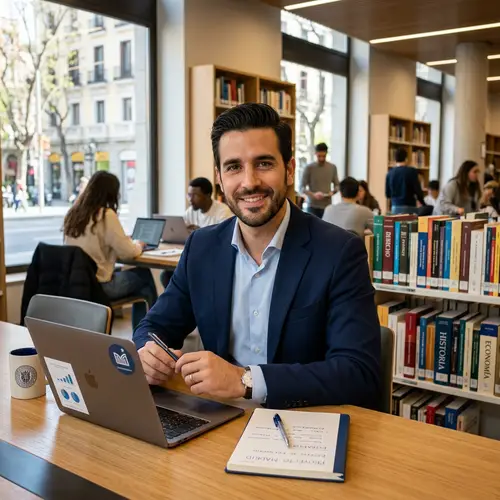 Confident Spanish Educated Male Portrait