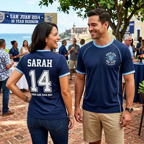 Custom Sports Polos for San Juan Promotion 2014