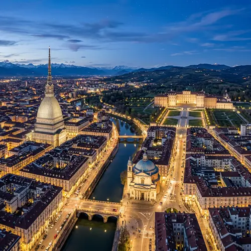 Turin's Mole Antonelliana and Venaria Reale