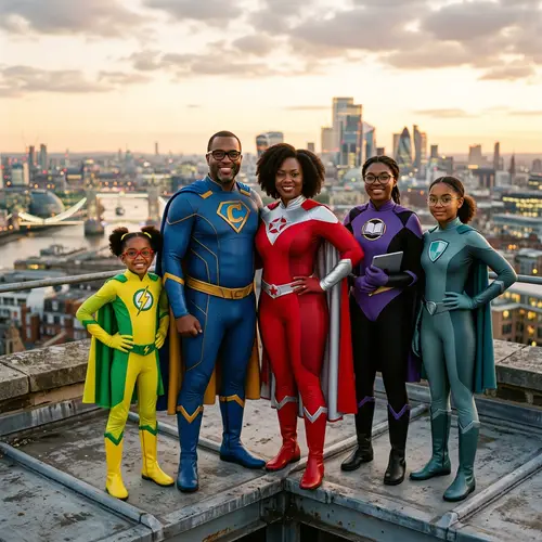 Superhero Family: Unique Traits and Powers
