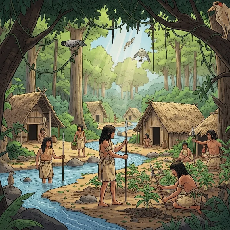 Primary Activities in Primitive Societies