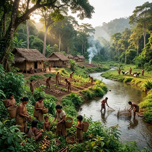 Primary Activities in Primitive Societies