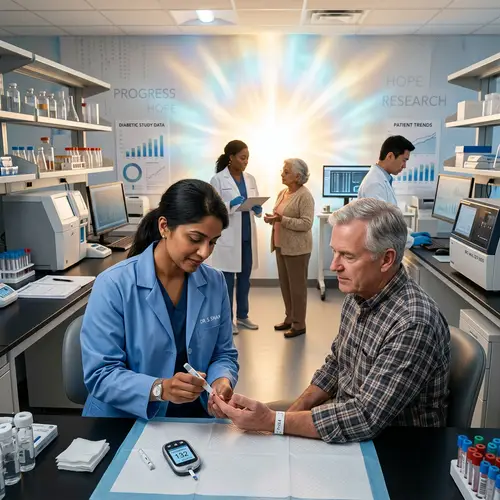 Ethereal Beauty in Diabetic Medical Research