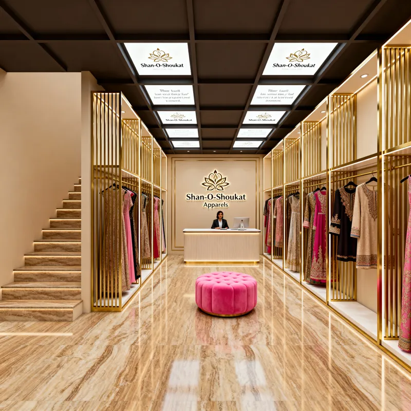 3D View of Shan-O-Shoukat Ladies Boutique