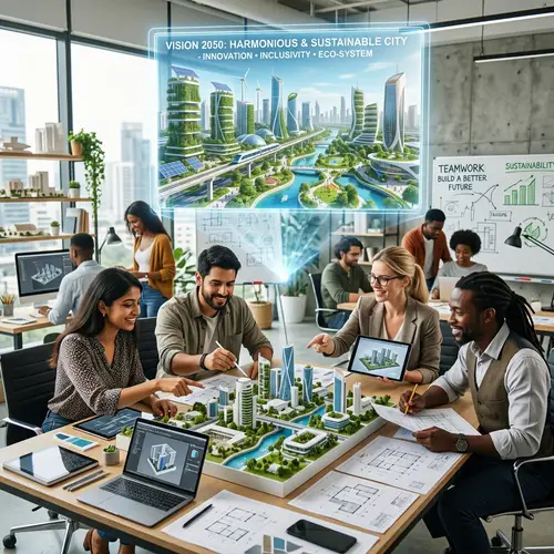 Building a Better Future Together: Future City Design by Diverse Team