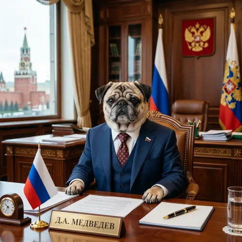 Dmitry Medvedev Pug: Adorable Companion