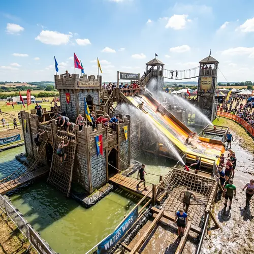 Medieval Obstacle Course Adventure | Thrilling Challenges